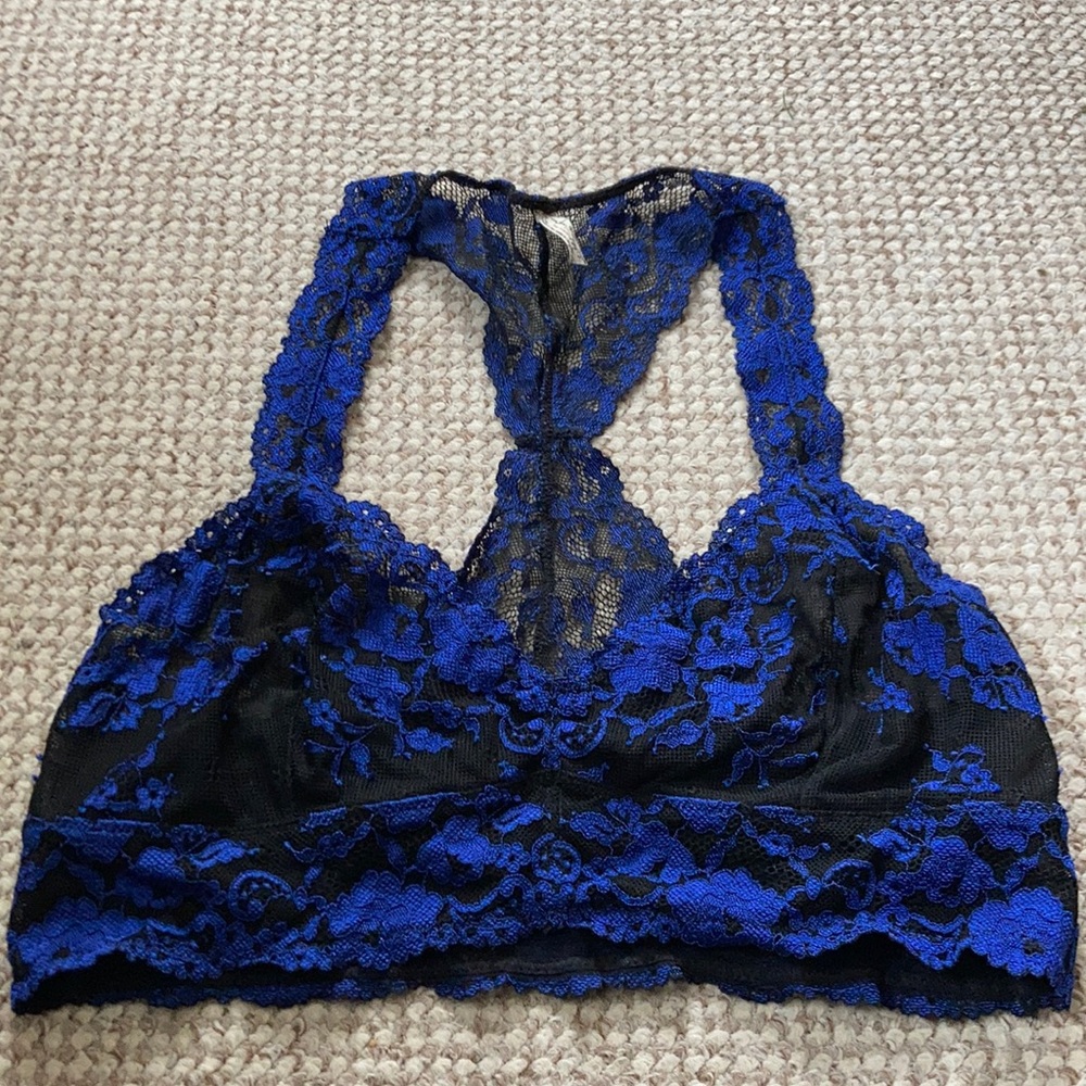 Free people gallon racerback lace  bra